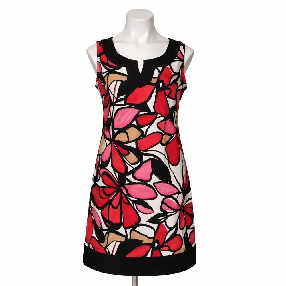 JESSICA HOWARD Flower Print Sleeveless Dress Size 8